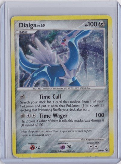 Dialga Holo Rare Brugt Brugte Kort Pokemonshop