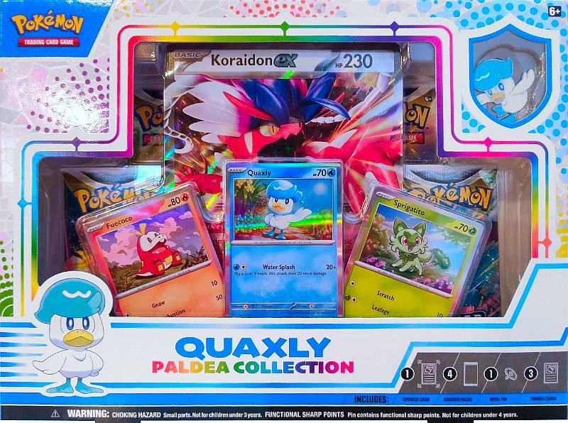 Paldea Collection Box Koraidon Quaxly Boxe Pokemonshop