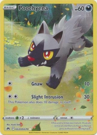 Poochyena Art Rare Holo Rare Pokemonshop