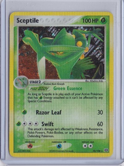 Sceptile Holo Rare Brugt Brugte Kort Pokemonshop