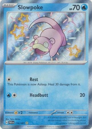 Slowpoke Shiny Rare Specielle Pokemonshop