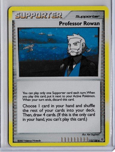 Professor Rowan Holo Rare Brugt Brugte Kort Pokemonshop