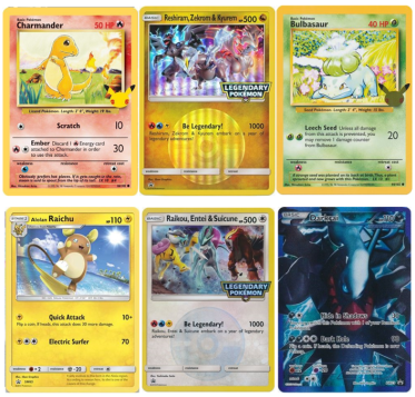 Specielle jumbo kort