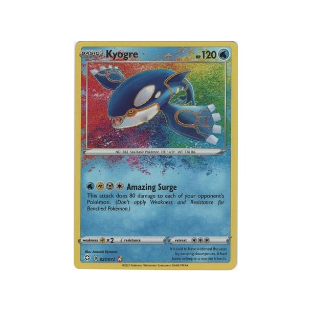 Kyogre Amazing Rare Specielle Pokemonshop Dk