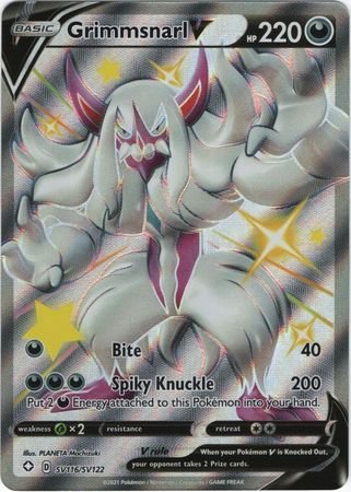 Grimmsnarl Shiny V - EX, GX og V - Pokemonshop.dk
