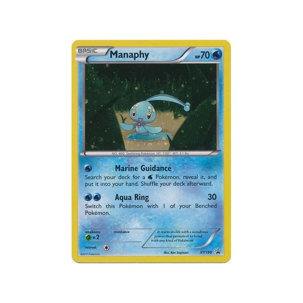 Manaphy Holo Rare
