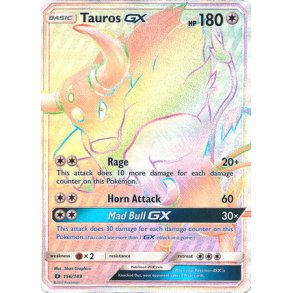 Tauros Hyper Rare GX