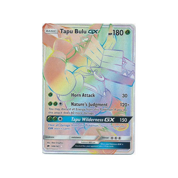 Tapu Bulu Hyper Rare GX
