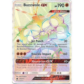 Buzzwole Hyper Rare GX
