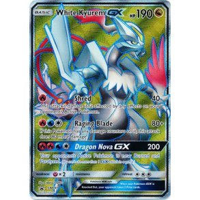 White Kyurem Full Art GX