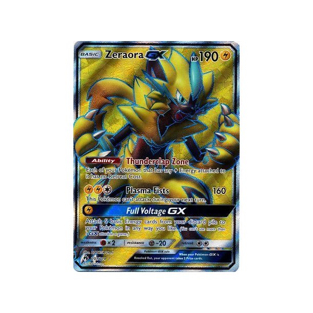 Zeraora Full Art GX