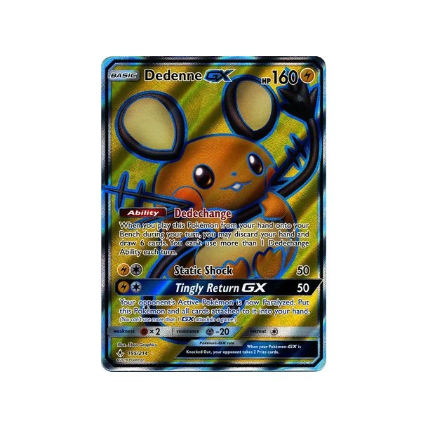 Dedenne Full Art GX