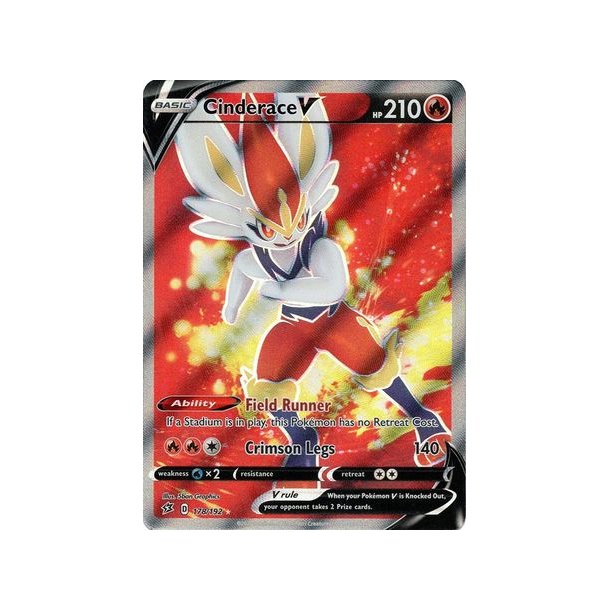 Cinderace Full Art V