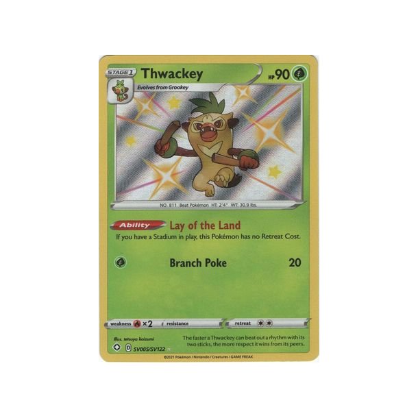 Thwackey Shiny Rare