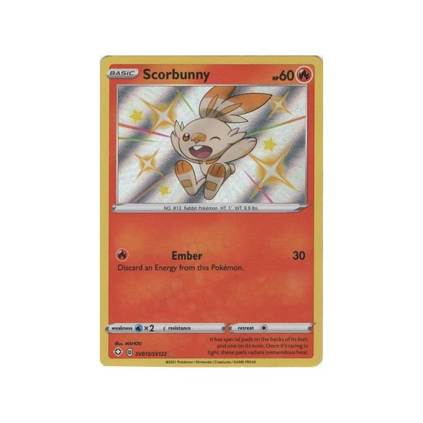 Scorbunny Shiny Rare