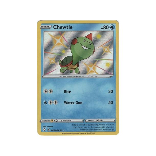 Chewtle Shiny Rare