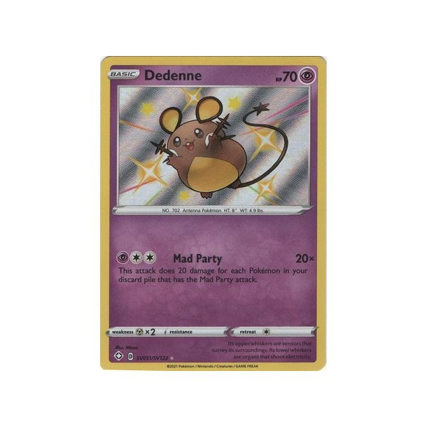 Dedenne Shiny Rare