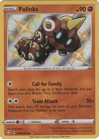 Falinks Shiny Rare - Udvalgte - Pokemonshop