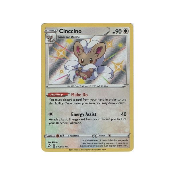 Cinccino Shiny Rare