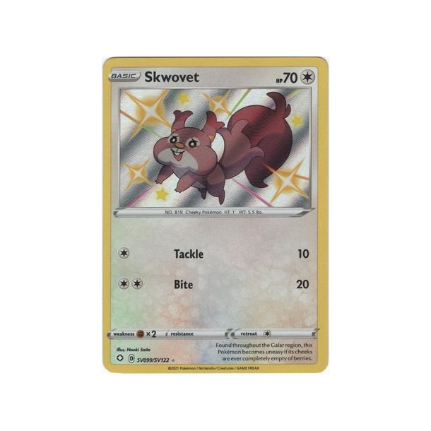 Skwovet Shiny Rare