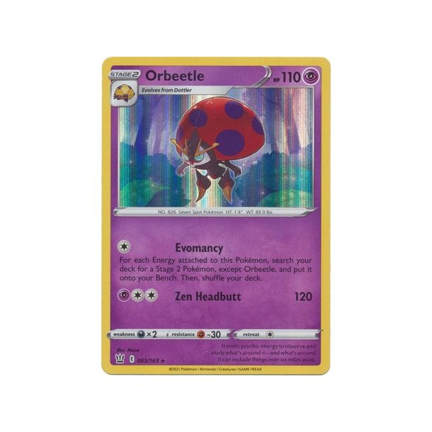 Orbeetle Holo Rare