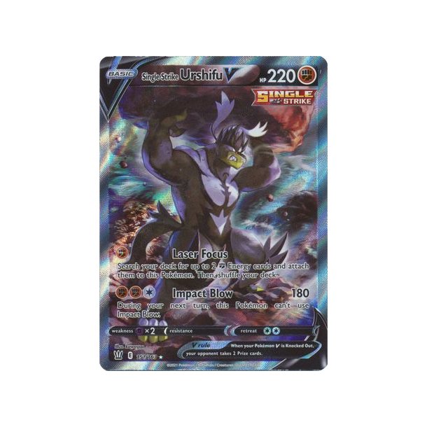 Single Strike Urshifu Full Art V