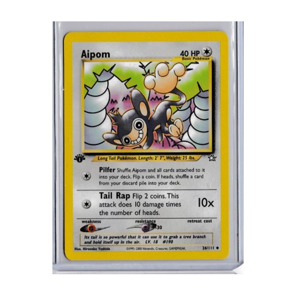 Aipom 1st Edition (brugt)