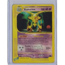 Alakazam Reverse Holo Rare (brugt)