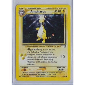 Ampharos Holo Rare (brugt)