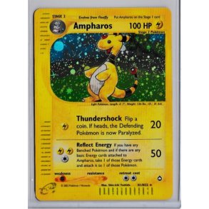 Ampharos Holo Rare (brugt)