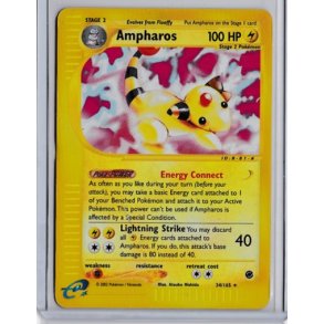 Ampharos Reverse Holo (brugt)