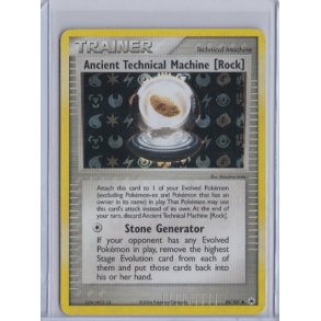 Ancient Technical Machine Rock Holo Rare (brugt)