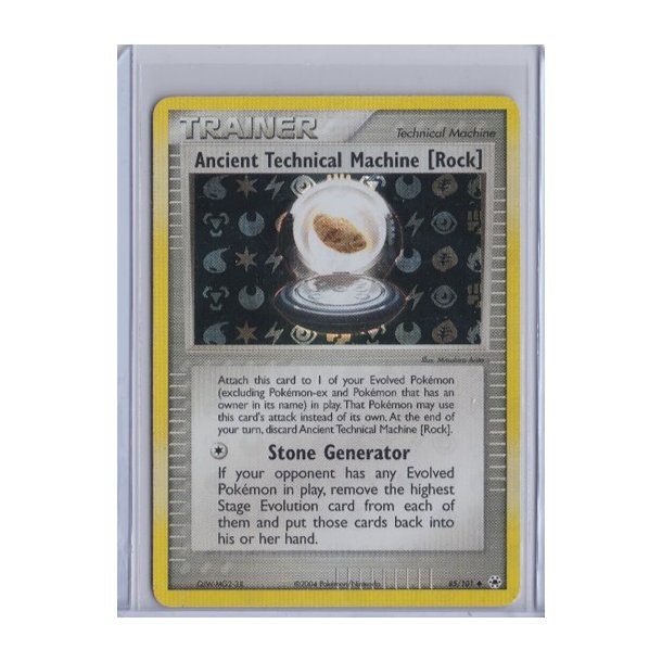 Ancient Technical Machine Rock Holo Rare (brugt)