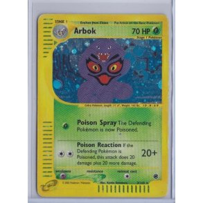 Arbok Holo Rare (brugt)