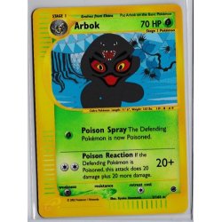 Arbok Reverse Holo Rare (brugt)