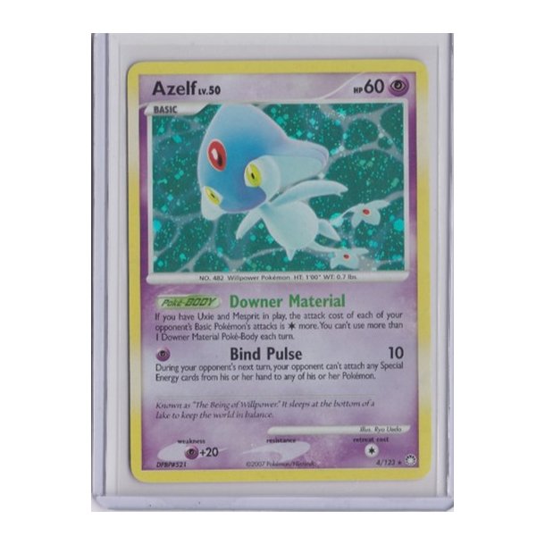 Azelf Holo Rare (brugt)