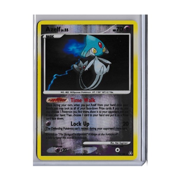 Azelf Holo Rare (brugt)