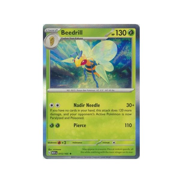 Beedrill Holo Rare