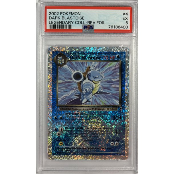 Dark Blastoise Reverse Foil - PSA 5