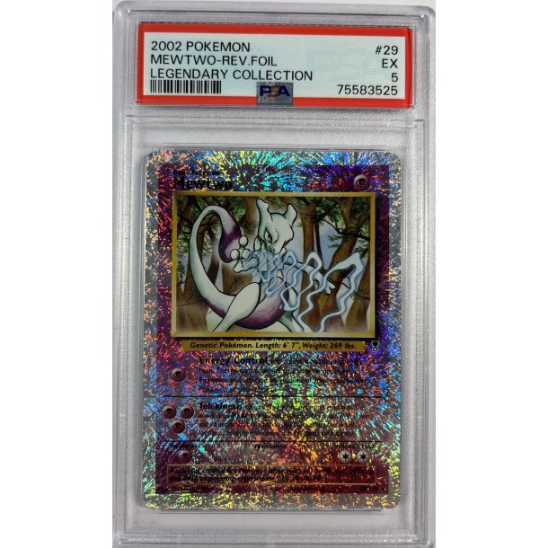 Mewtwo Reverse Foil - PSA 5