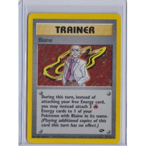 Blaine Holo Rare (brugt)