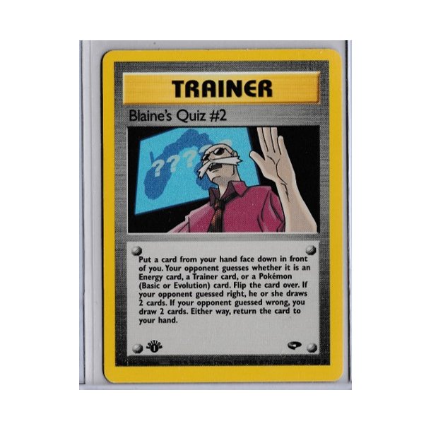 Blaine's Quiz 1st Edition (brugt)