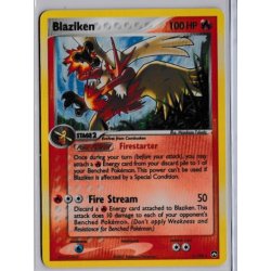 Blaziken Holo Rare (brugt)