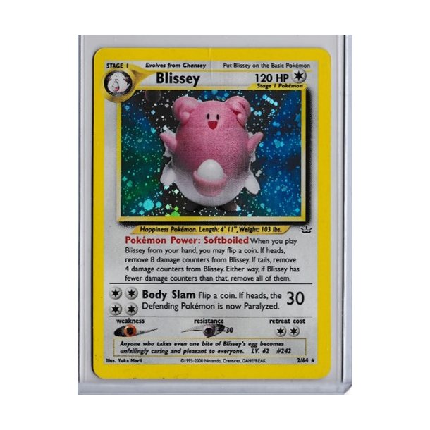 Blissey Holo Rare (brugt)