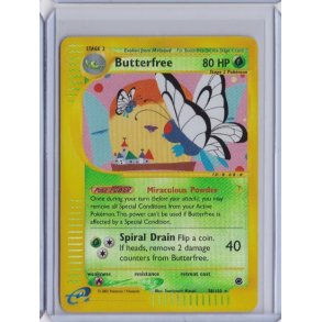 Butterfree Reverse Holo Rare (brugt)