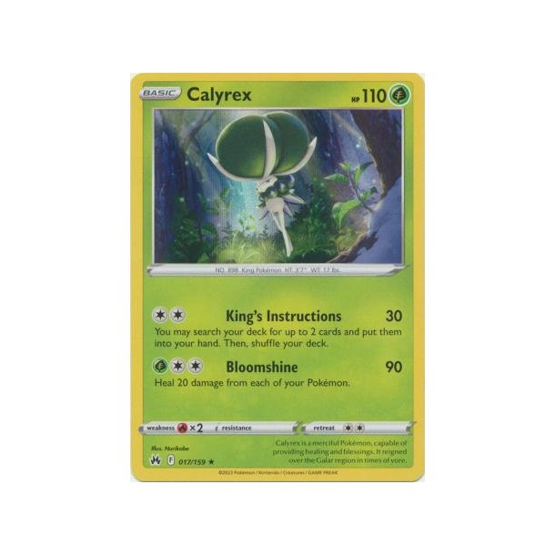 Calyrex Holo Rare