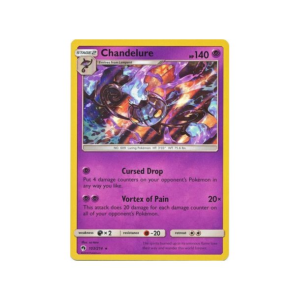 Chandelure Holo Rare