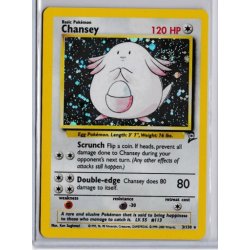 Chansey Holo Rare (brugt)