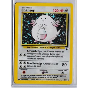 Chansey Holo Rare (brugt)