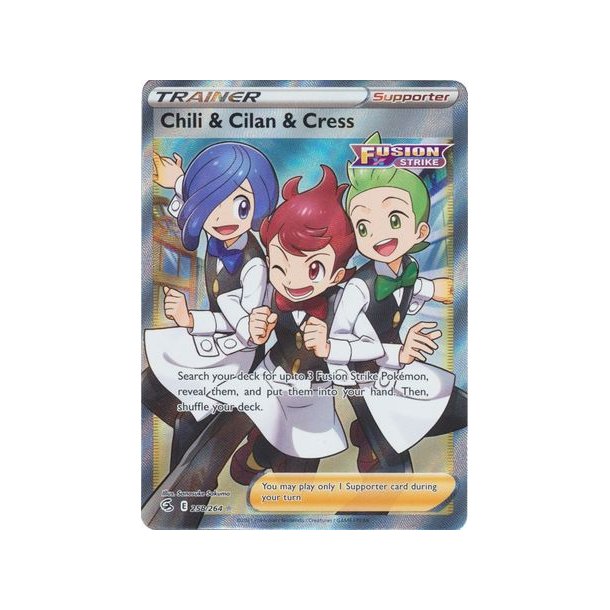 Chili &amp; Cilan &amp; Cress Full Art